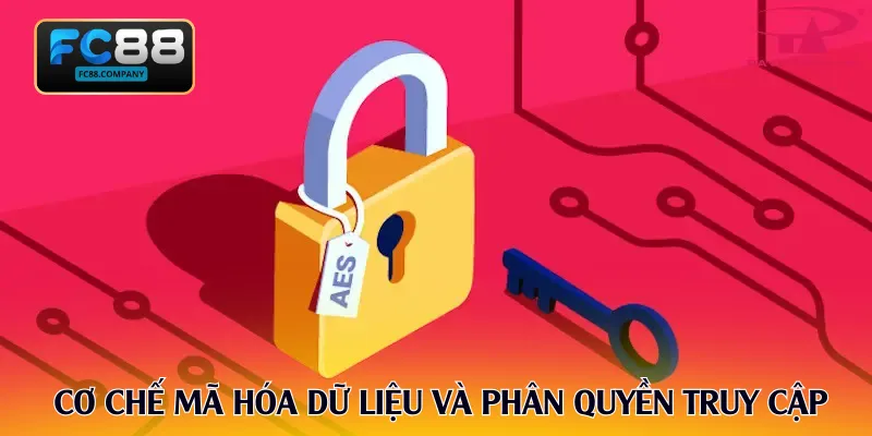 Cơ chế mã hóa dữ liệu và phân quyền truy cập bảo vệ